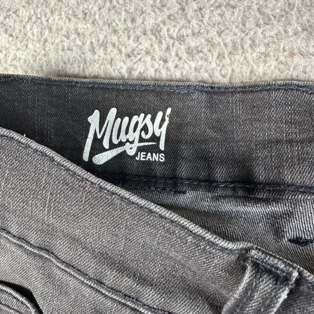 Mugsy Jeans Mags Mens 32x32 Faded Black Slim Fit Stretch Denim FLX4NKG Comfort